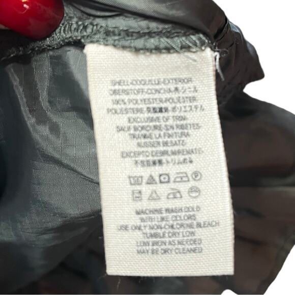 FREE PEOPLE EUC Green Light Weight Open Jacket with an attached hood size Medium - Picture 4 of 12